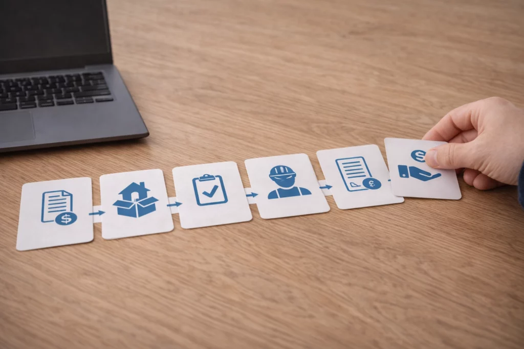 demarches 2026 lordre des etapes